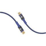 PROMATE LucidLine-CC120 High Tensile Power Delivery Charge Cable - 1.2 Meter / 480Mbps / USB-C / Navy