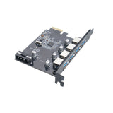 Orico 4 Port Usb3.0 Pci-Express Card