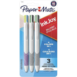 Paper Mate Inkjoy Quatro 4-Colour Ballpoint Pen (Business Colours, 3Pc)