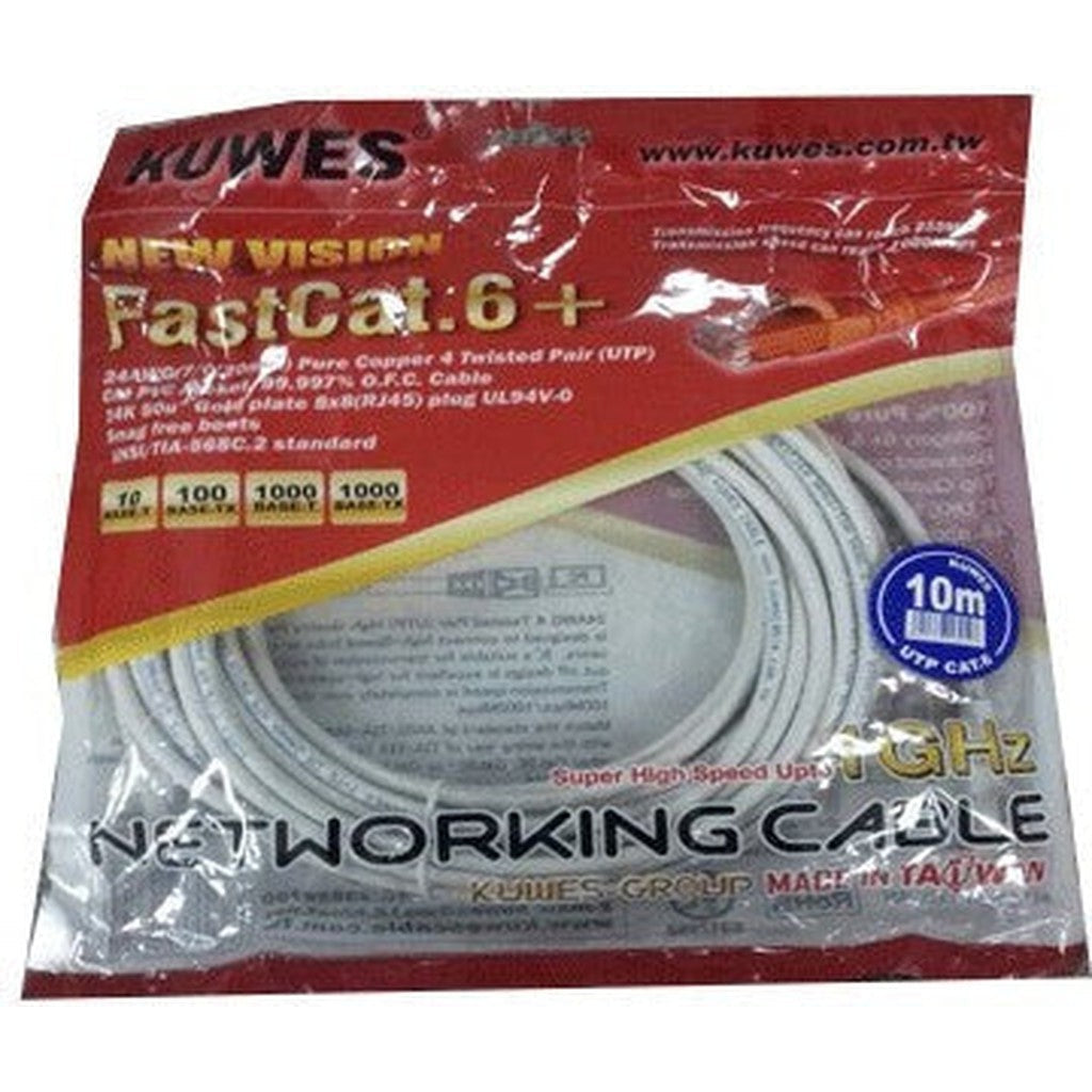 Patch Cord Cat6 10 Meter Kuwes-Kuwes Patch Cord Panel-Kuwes-Star Light Kuwait