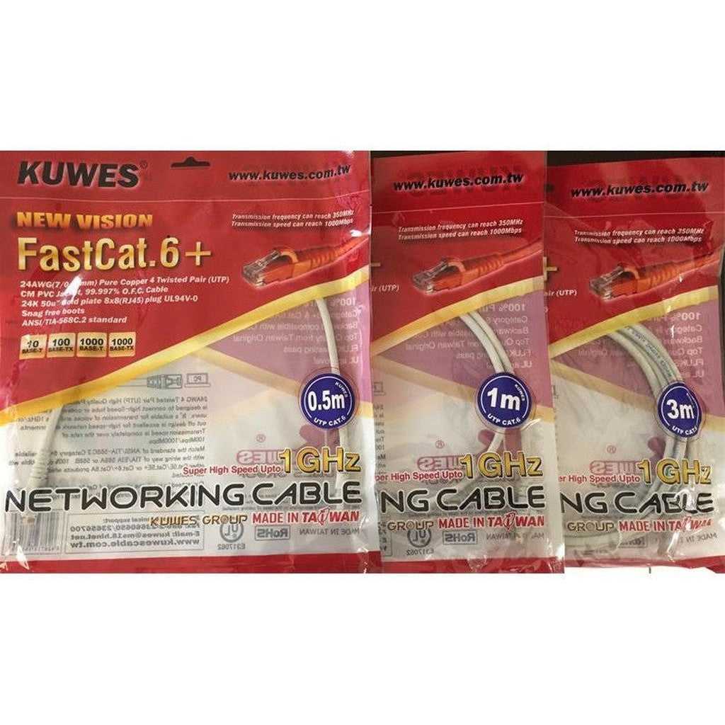 Patch Cord Cat6+ Cable 2 Mtr. Kuwes-Kuwes Patch Cord Panel-Kuwes-Star Light Kuwait