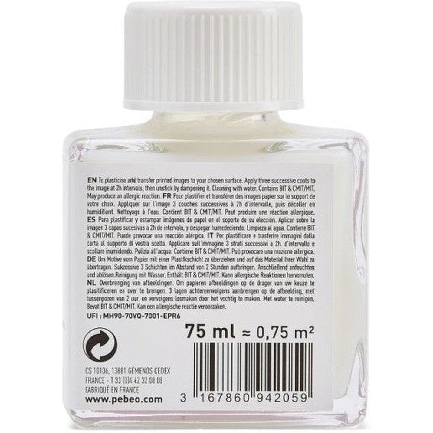 Pebeo Deco Image Transfer - 75Ml-Art Sets And Material-Pebeo-Star Light Kuwait