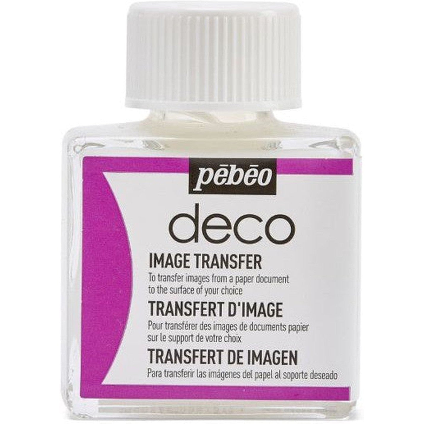 Pebeo Deco Image Transfer - 75Ml-Art Sets And Material-Pebeo-Star Light Kuwait