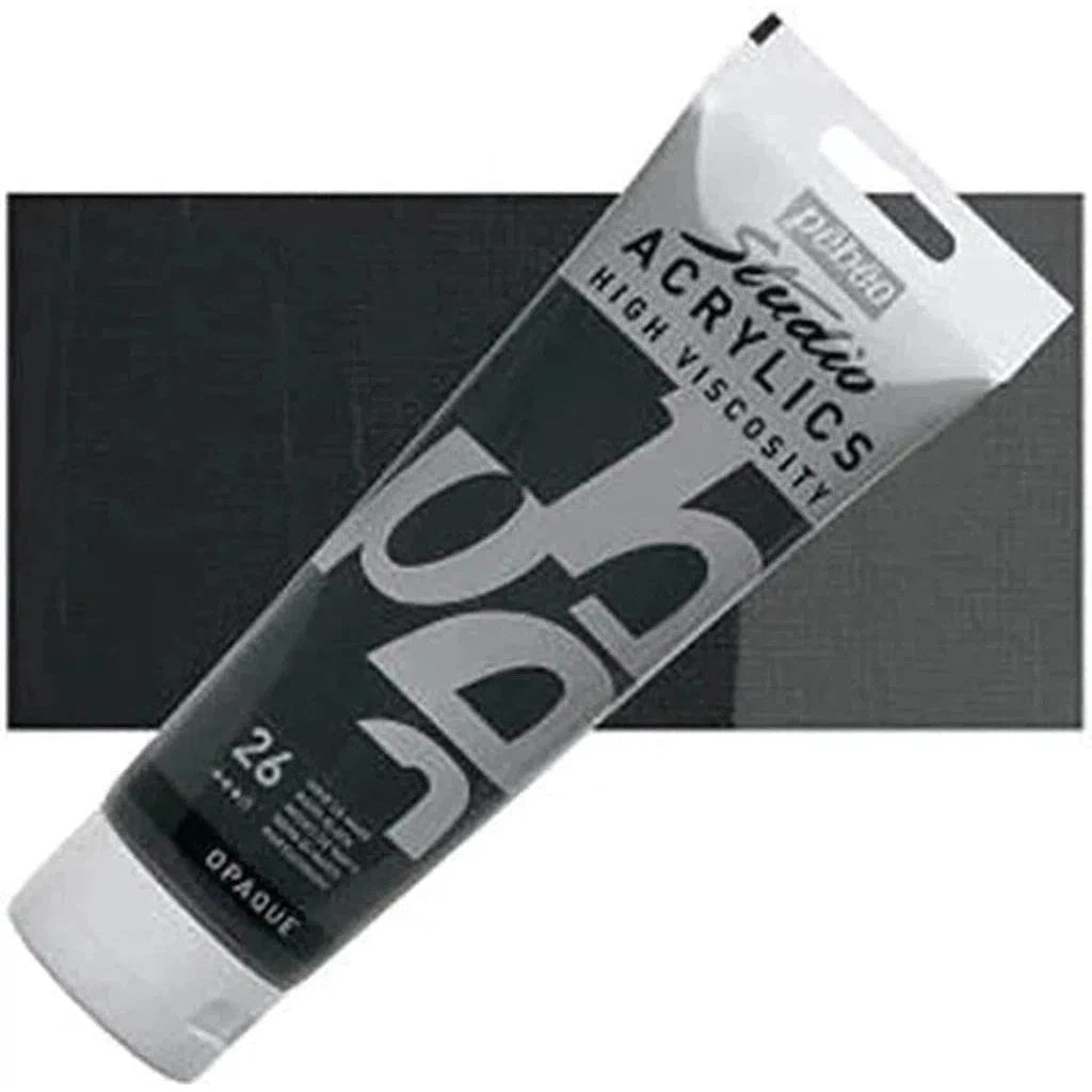 Pebeo Studio Acrylics Paint - 100Ml-Drawing And Coloring-Pebeo-Black Mars-Star Light Kuwait