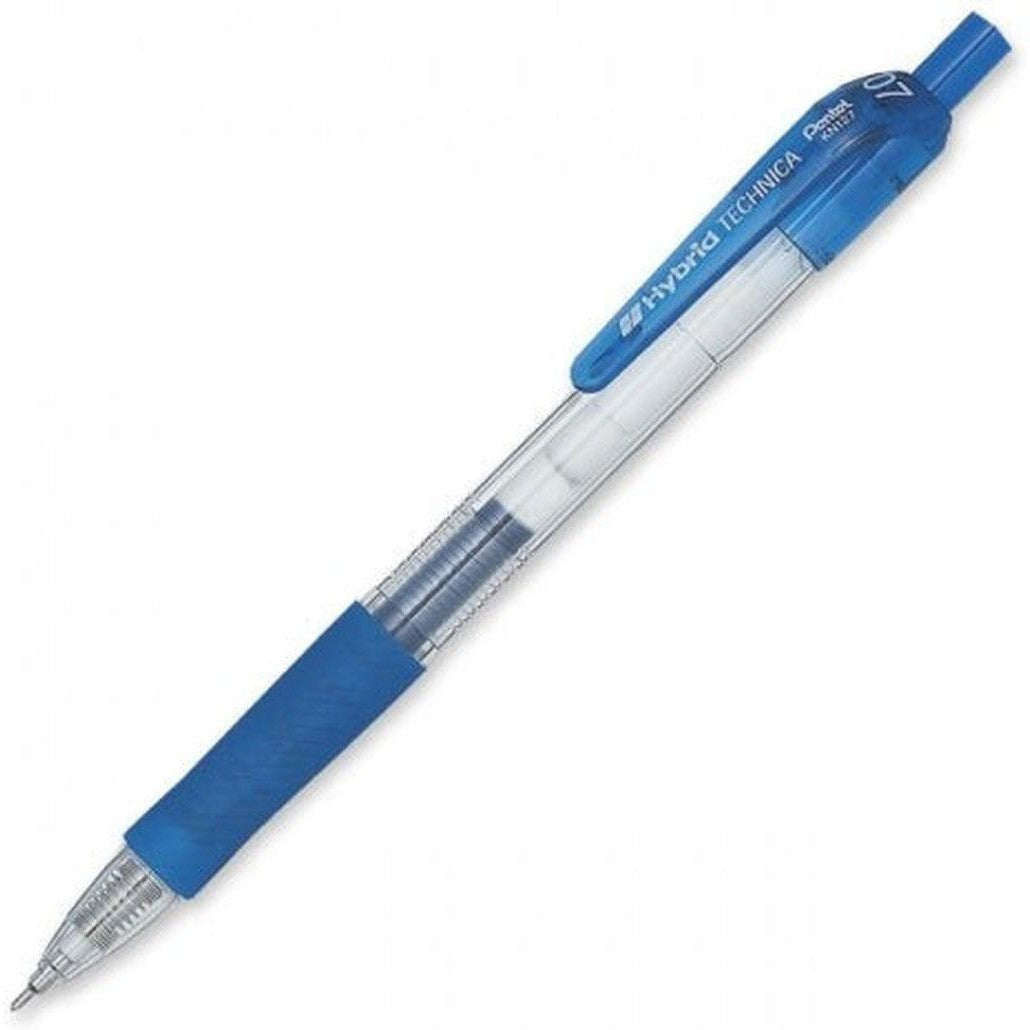 Pentel Hybrid Gel Technica Rollerball 0.7Mm Kn127-Pens-Pentel-Blue-Star Light Kuwait