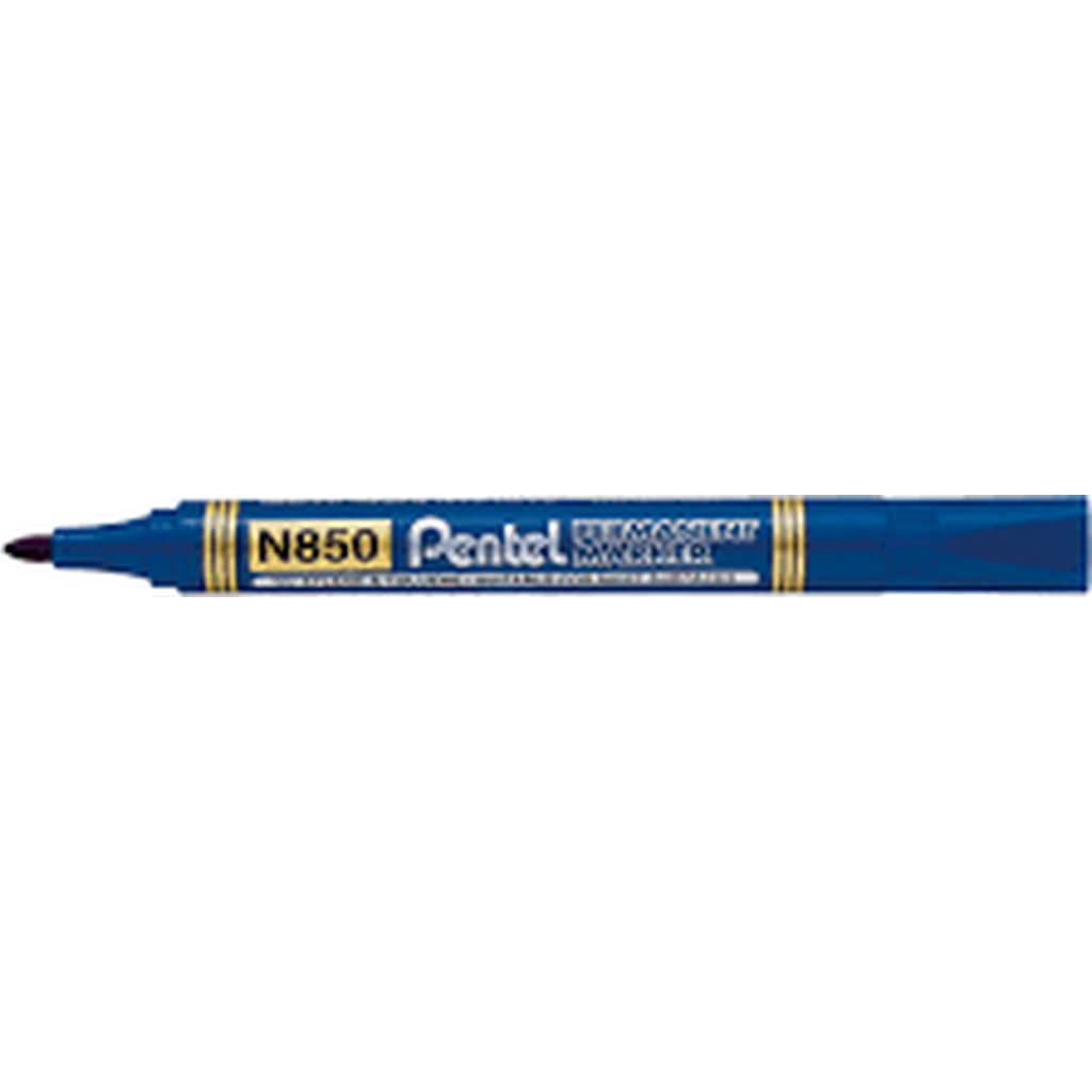 Pentel N850 Permanent Marker Bullet Tip 12Pcs/Pkt-Pens-Other-Black-Star Light Kuwait