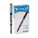 Pilot Liquid Ink Pen 0.5 Black Packet - 12 Pcs