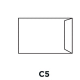 Plain C5 Envelopes - White