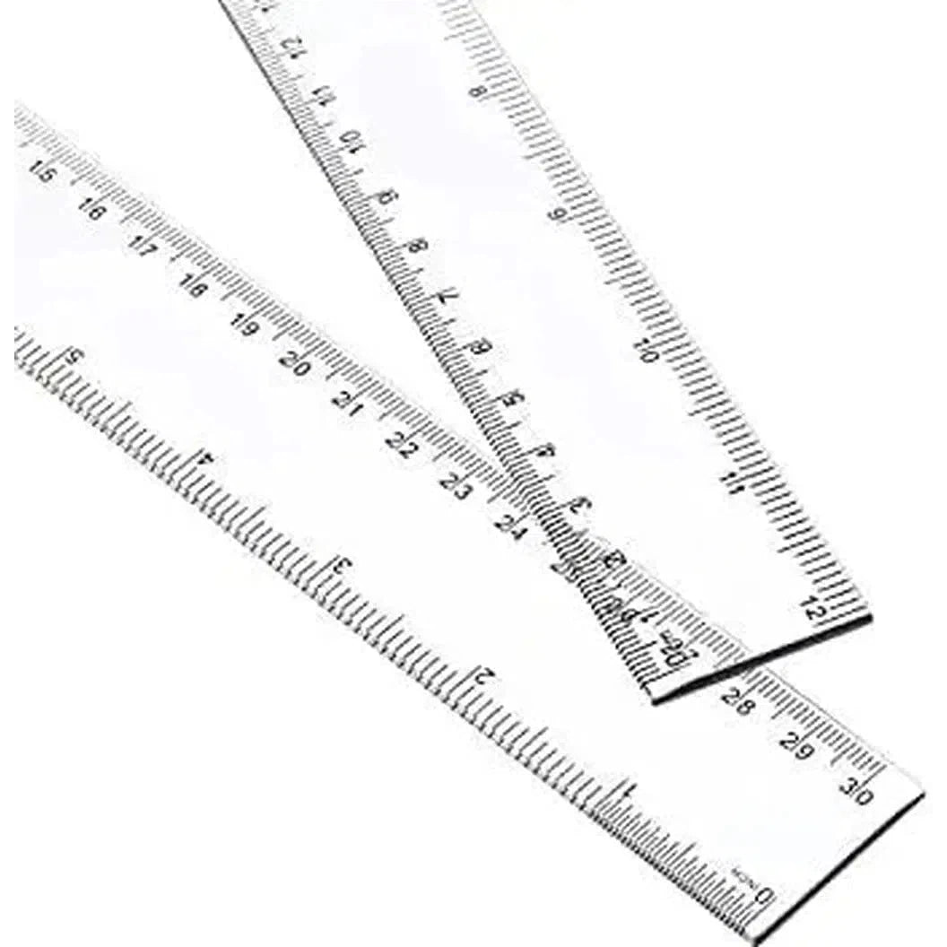 Plastic Ruler Foska -As0330-2-Accessories And Organizers-Foska-Star Light Kuwait
