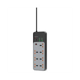 Porodo AC Power Strip - 3000W / Universal - Gray