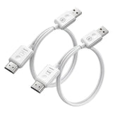 Porodo Skyport WirelPorodo ess HDMI Transmitter & Receiver - White