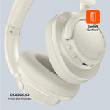 Porodo Soundtec Zen ANC Headphone - Wireless / Beige
