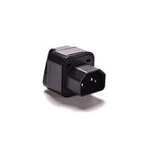 Power Adapter Pro IEC 320 PDU UPS C14 Plug to Generic Female Socket