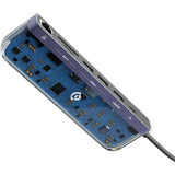 Powerology 7in1 USB-C Multi Hub Crystalline Series