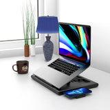 Powerology Multi-Functional Pro Hub Laptop Stand - Black