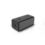 بنك طاقة Powerology Onyx ثنائي المنافذ USB-C - سعة 20000 مللي أمبير / 65 واط / أسود