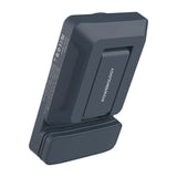 Powerology Power Bank With Magnetic Wireless Charger Car Mount - 5000mAh / USB / Type-C - Gray