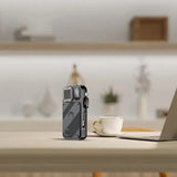 Powerology Solar Power Bank with FM Radio Speaker and Lights - 16000mAh / Black