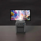 جهاز عرض Powerology Starbeam Google DLP - 100 بوصة / HDMI / USB / صوت - أسود