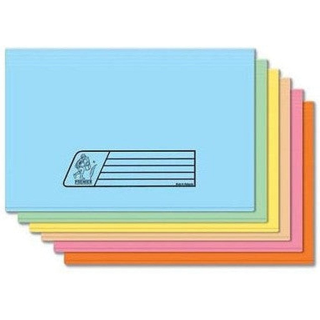 Premier Pocket File Assorted Colours-Filiing Accessories-Other-1 pc-Star Light Kuwait