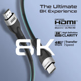 Promate Certified Ultra-High-Speed 8K@60Hz HDMI Cable 5 Meter