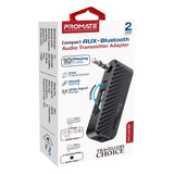 Promate Compact AUX to Bluetooth Audio Transmitter Adapter