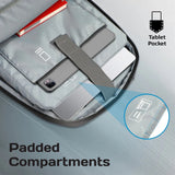 Promate Satchel-BP SleekComfort Laptop Backpack for 15.6" - Blue