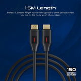 Promate Ultra-High Definition 4K@60Hz HDMI® Audio Video Cable