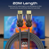 Promate Unidirectional HD 4K@60Hz HDMI® Audio Video Cable
