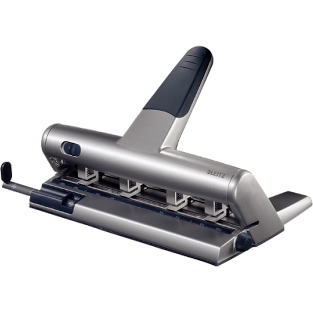 Punch Leitz Heavy Duty Four Hole 5114-Punch Machine-Leitz-Star Light Kuwait