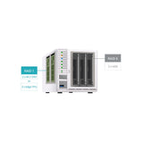 QNAP TS-364 3 Bay NAS Enclosure for Cloud Storage, 2.5GbE, RAID 5, M.2 SSD caching