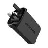RAVPower RP-PC1095 GaN PD100W 2-Port Wall C Black