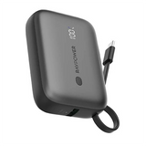 Ravpower Rp-Pb1224 Pd20W 10000Mah 3-Port Power Bank Black