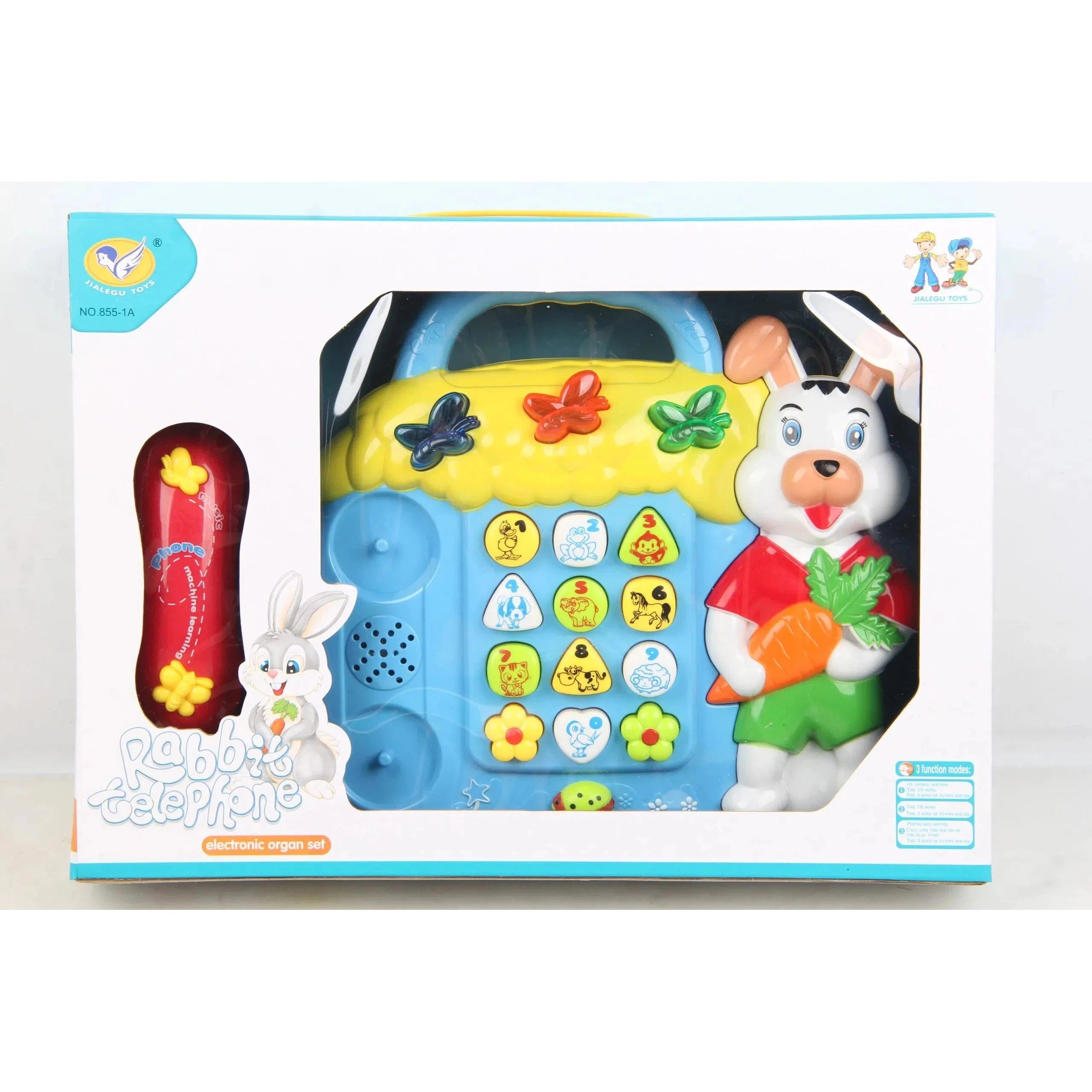 Rabbit Telephone Electronic Organ Set-855-1A-Electric Toys-Other-Star Light Kuwait