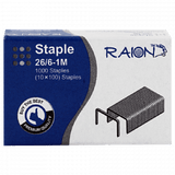 Raion Staples 26/6-Stationery Staplers And Staples-Raion-Star Light Kuwait