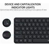 Rapoo E9050L Ultra-slim Multi-mode Multi-Device Wireless Keyboard, Arabic/English