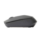 ماوس لاسلكي صامت Rapoo M100 - 2.4 جيجاهرتز / 1300 نقطة في البوصة / بلوتوث / USB - رمادي داكن