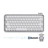 Rapoo Ralemo Pre 5 Keyboard – White Bluetooth Wireless Compact Multi-mode Mechanical – Eng