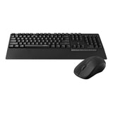 Rapoo X1960 Wireless Combo – Black Multimedia Keyboard Mouse – AR | Eng