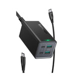 Ravpower RP-PC146 PD 120W 4 Port harger Black UK 100W cable