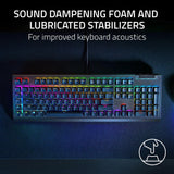 Razer BlackWidow V4 X Mechanical Gaming Keyboard with Razer Chroma RGB: Green Mechanical Switches