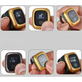 Rechargeable Digital Tasbih Ring with Five Counting Digits 22mm - Silver