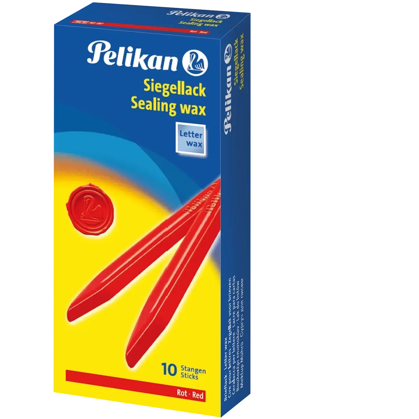 Red Sealing Wax Stick Packet-Stamp Ink Pad-Other-Star Light Kuwait