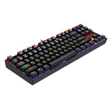 Redragon KUMARA K552 RGB-1 TKL Mechanical Gaming Keyboard. Blue Switch, – Black