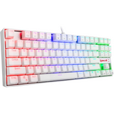 Redragon KUMARA K552W RGB TKL Mechanical Gaming Keyboard. Blue Switch, – White