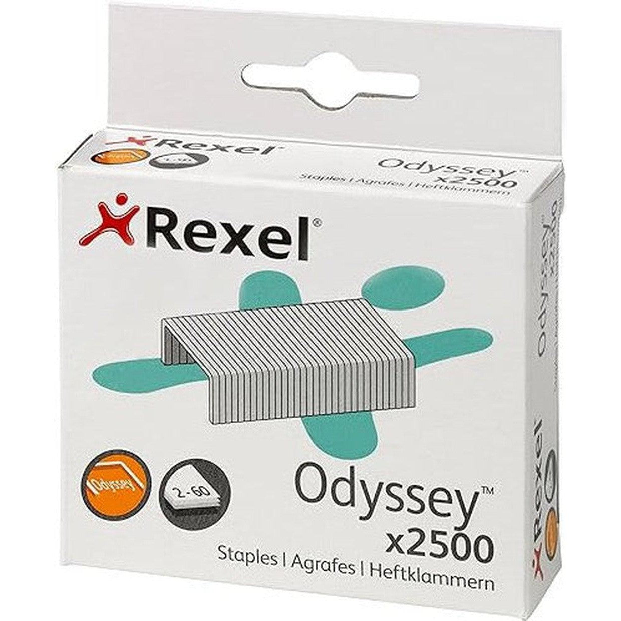 Rexel Odyssey Heavy Duty Staples Box Of 2500-Stationery Staplers And Staples-Rexel-Star Light Kuwait
