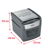 آلة تمزيق الورق الأوتوماتيكية Rexel Optimum AutoFeed 45X ذات القطع المتقاطع
