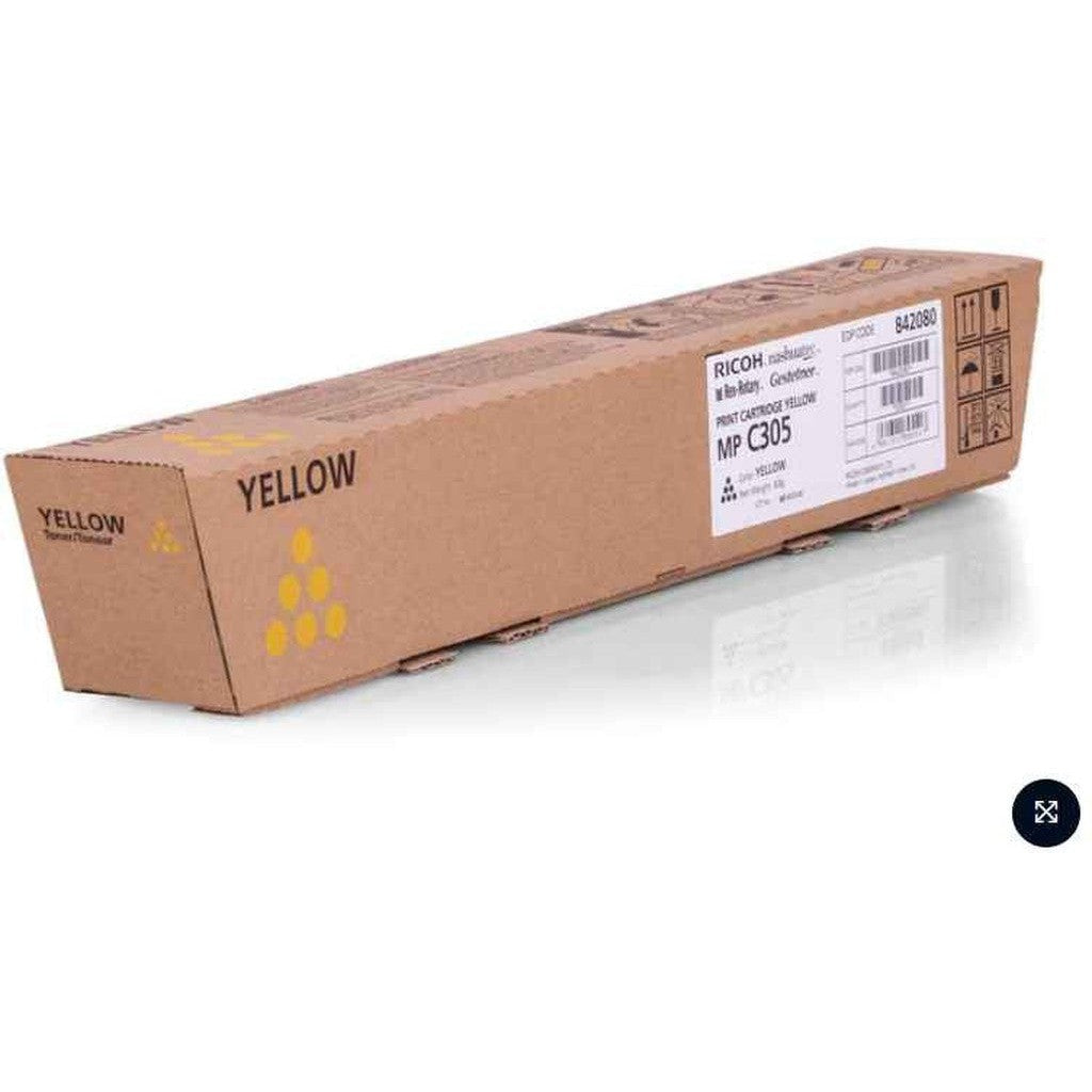 Ricoh Aficio Mpc 305 Yellow Toner Cartridge-Ricoh-Ricoh-Star Light Kuwait