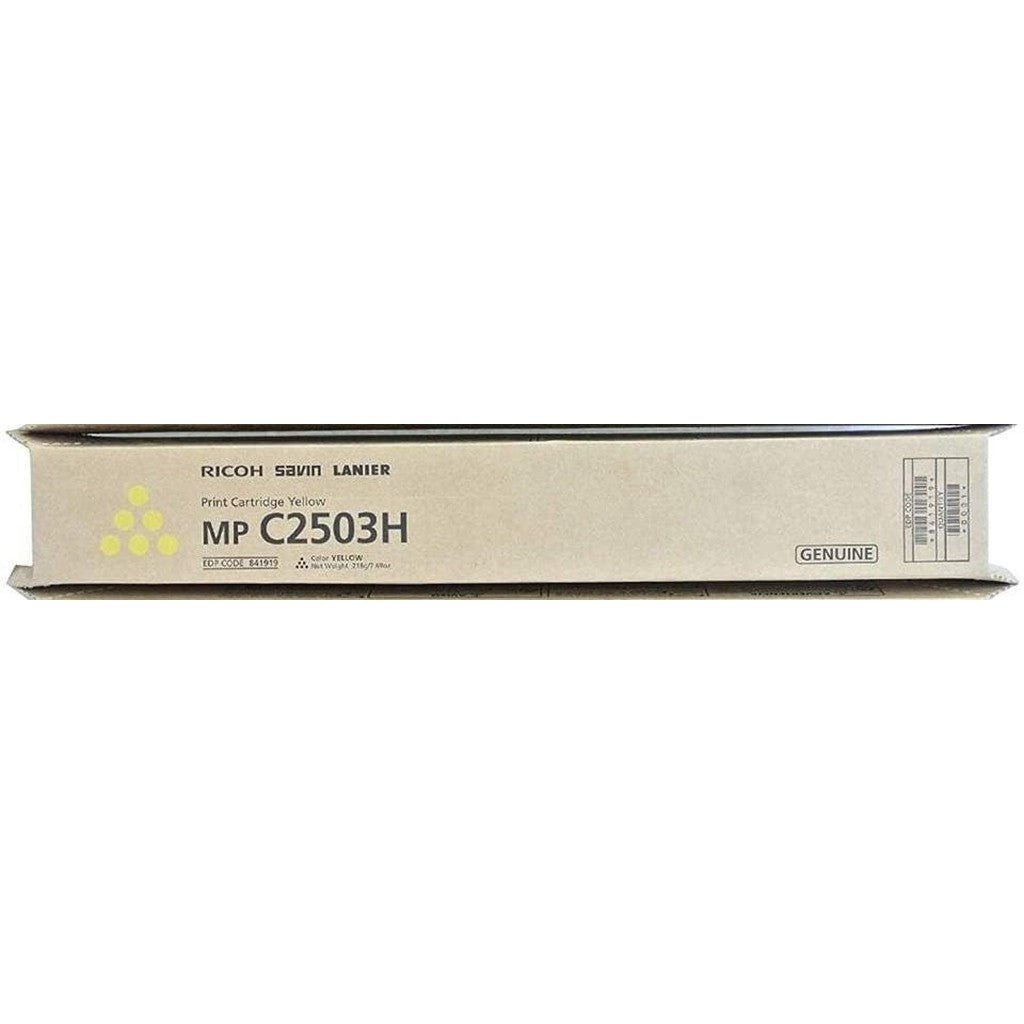 Ricoh Mp C 2503H High Yield Toner Cartridge Yellow-Inks And Toners-Ricoh-Star Light Kuwait