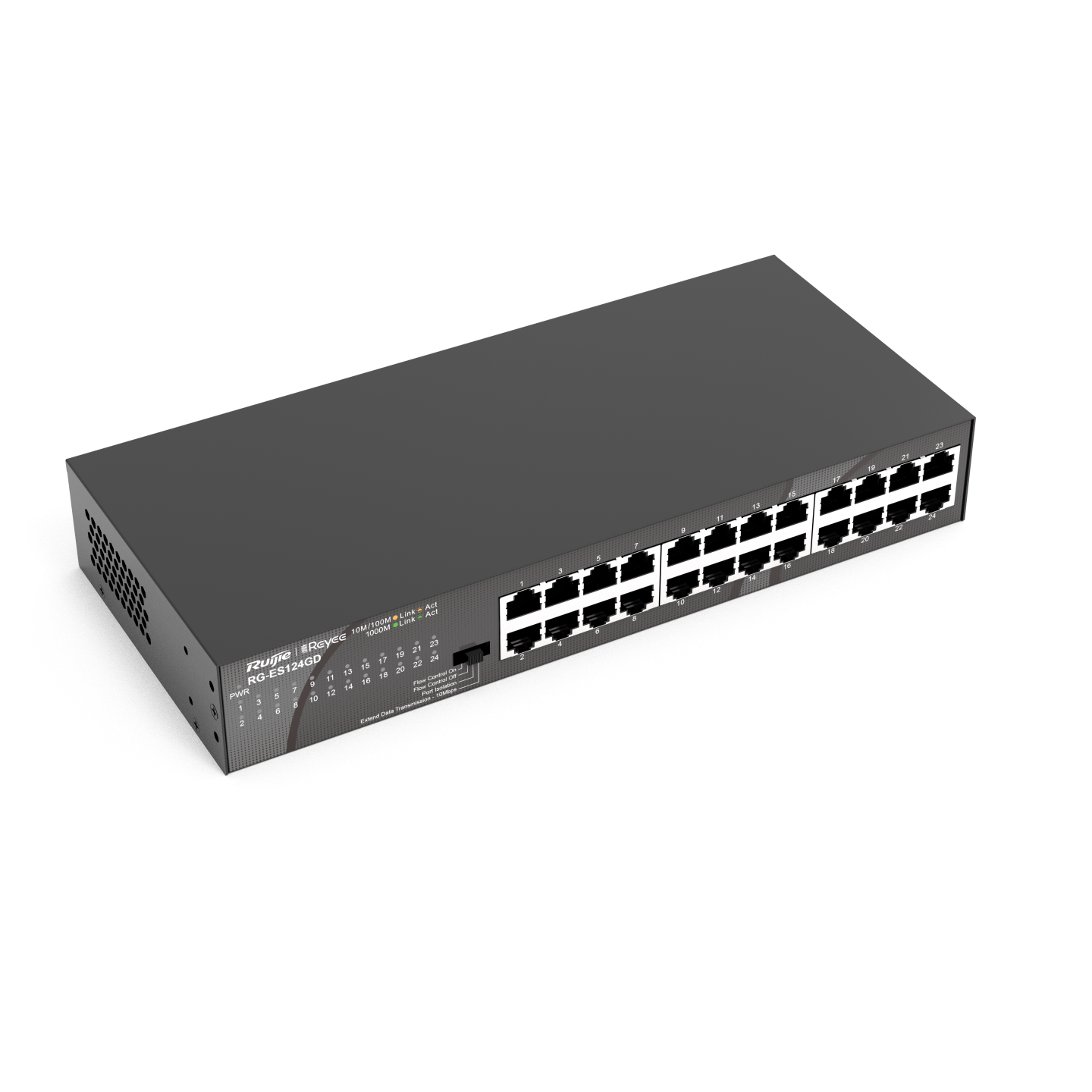 Ruijie 24-Port 10/100/1000Mbps Unmanaged Switch Rg-Es124Gd-Ruijie Switches-Ruijie-Star Light Kuwait